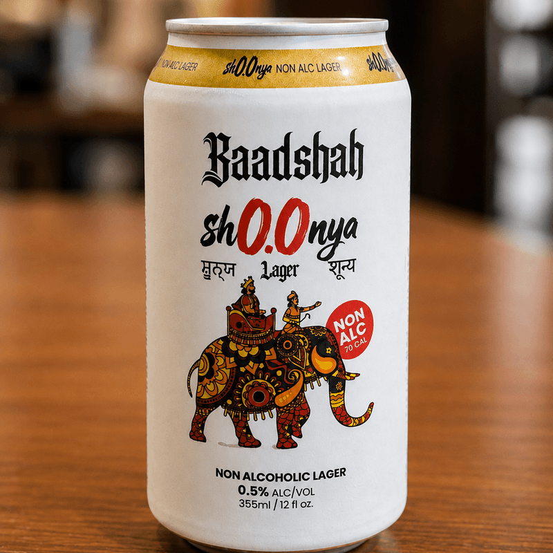 ALCOHOL - BADSHAH CRAFT BEER NON-ALCOHOLIC 0.5%