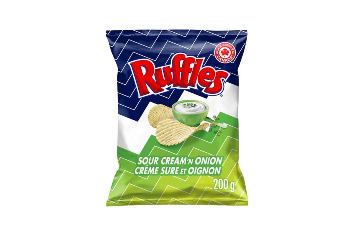 Ruffles Sour Cream & Onion 200g