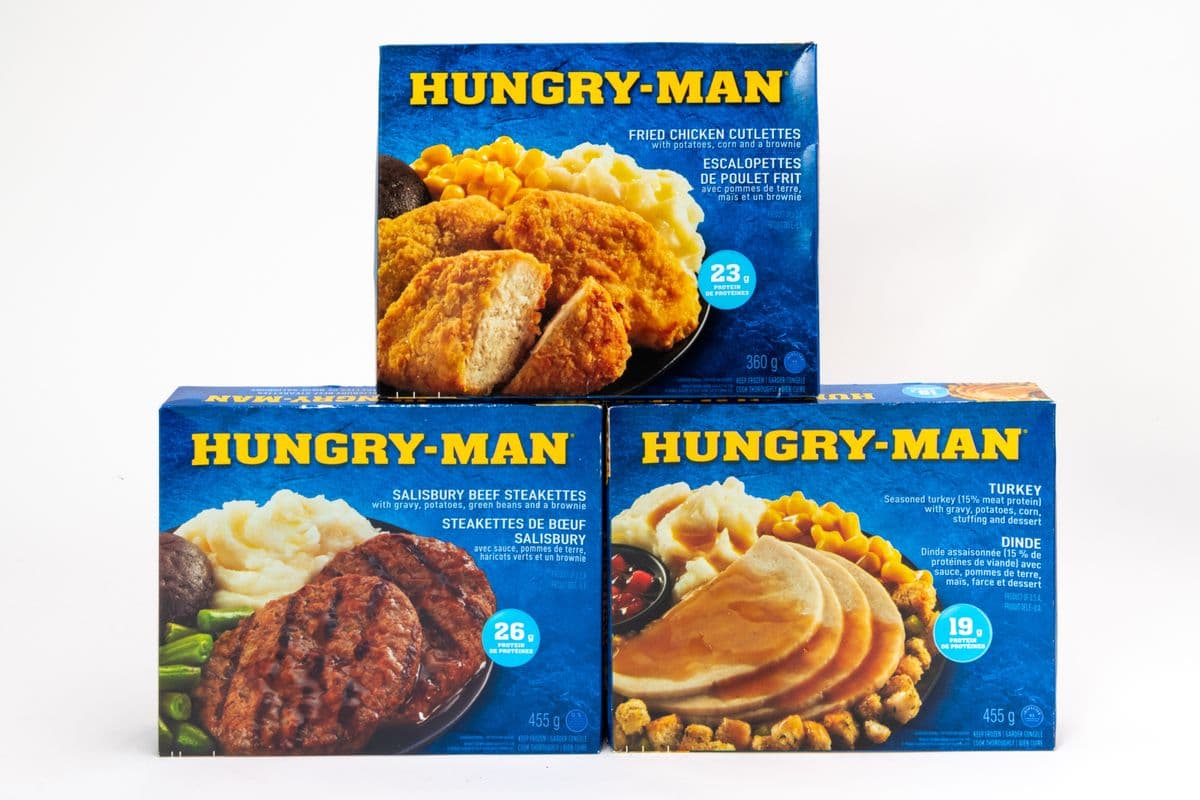 Hungry Man Frozen Meals