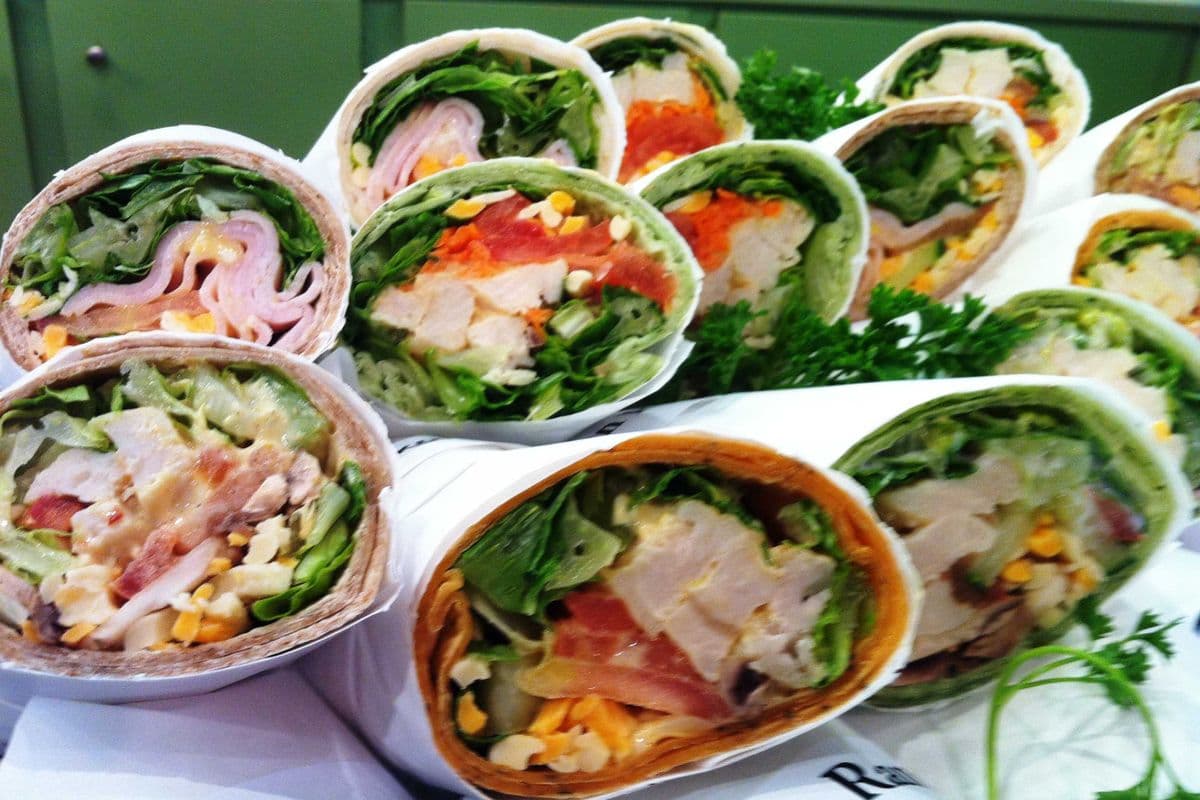 Bacon Chicken Pesto Ranch Wrap