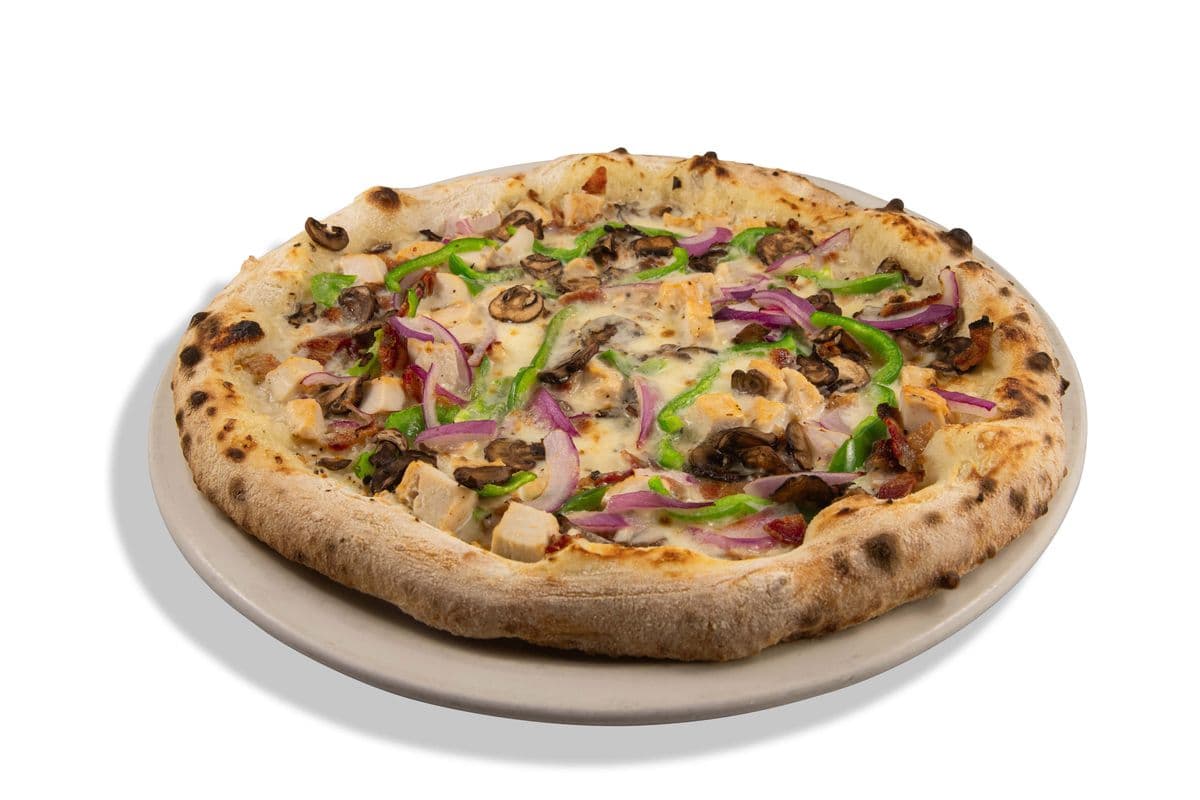 12" Regular Chicken Alla Alfredo Pizza