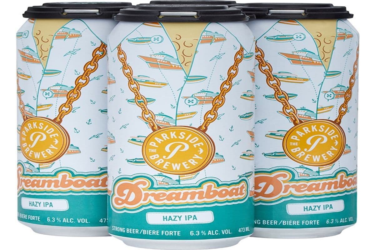 Parkside Dreamboat Hazy IPA Tall Can (4 x 473ML)