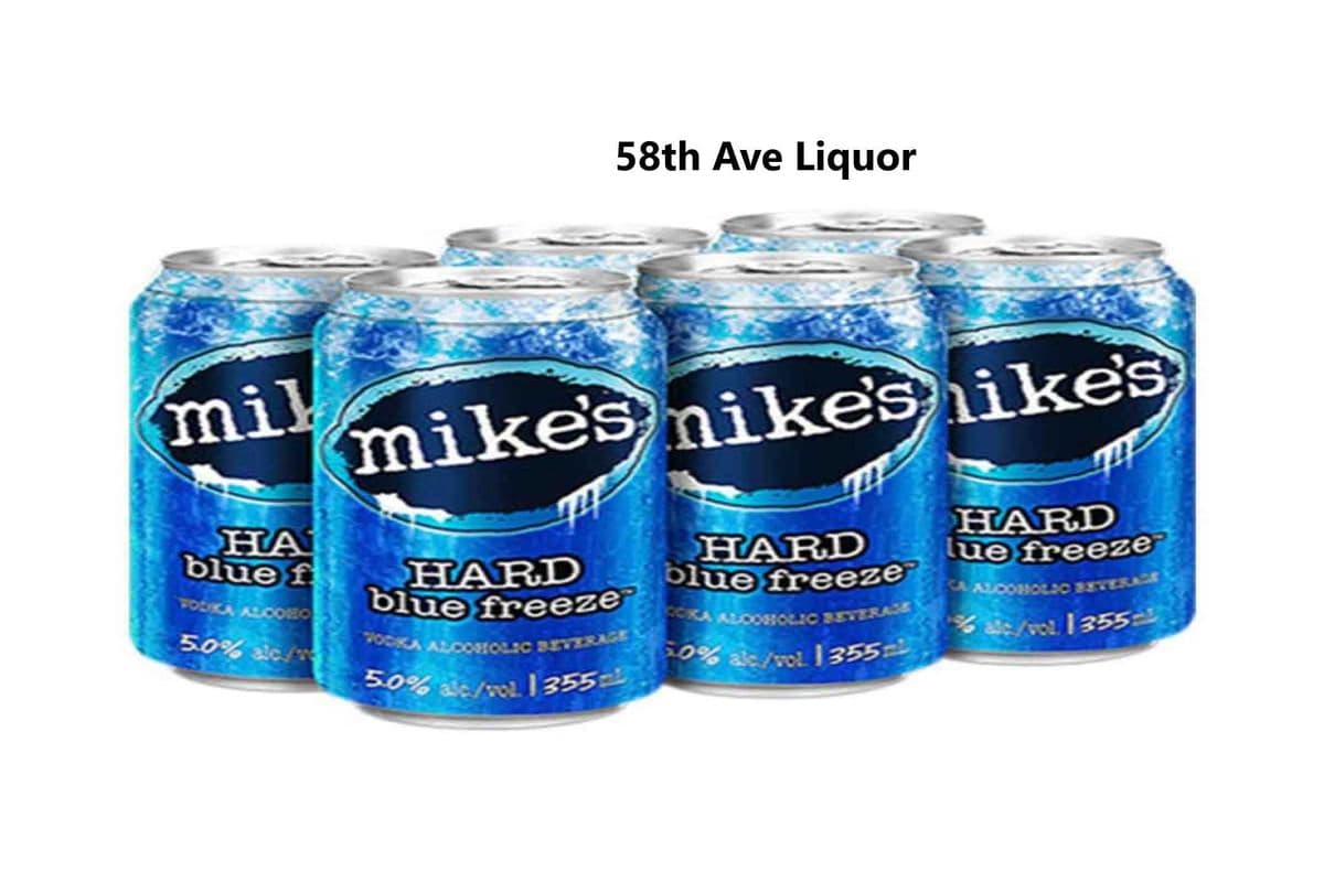MIKE'S HARD BLUE FREEZE 6PKC (1 x 6X355ML)