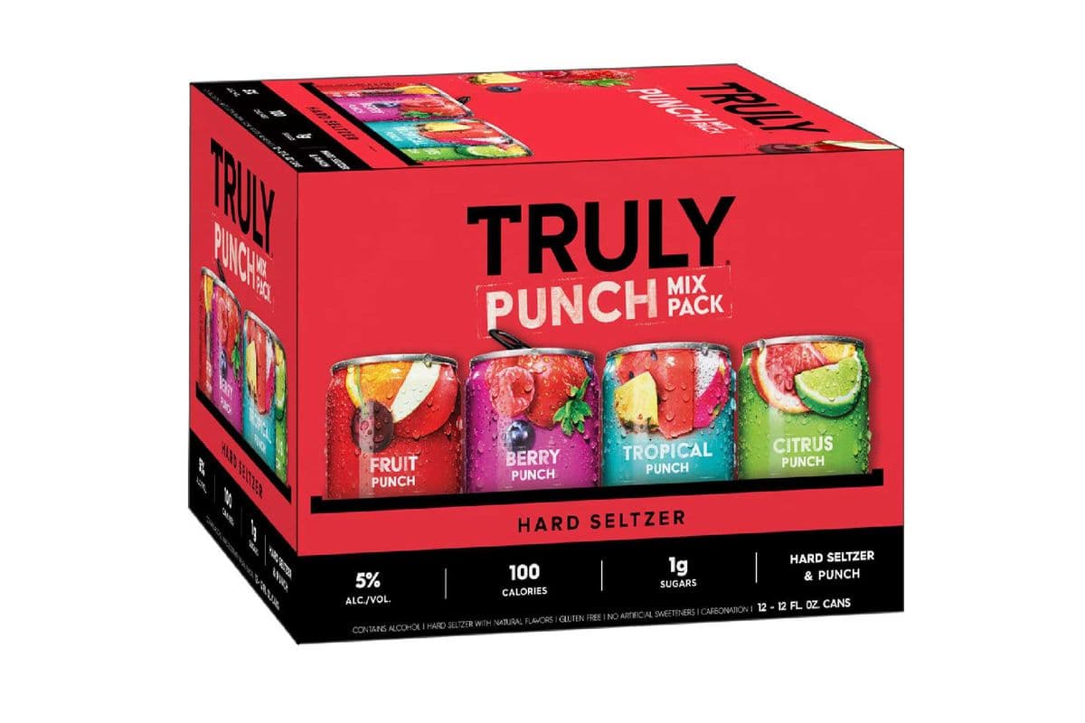 Truly Punch Mix Pack Hard Seltzer (12 x 355 ml)