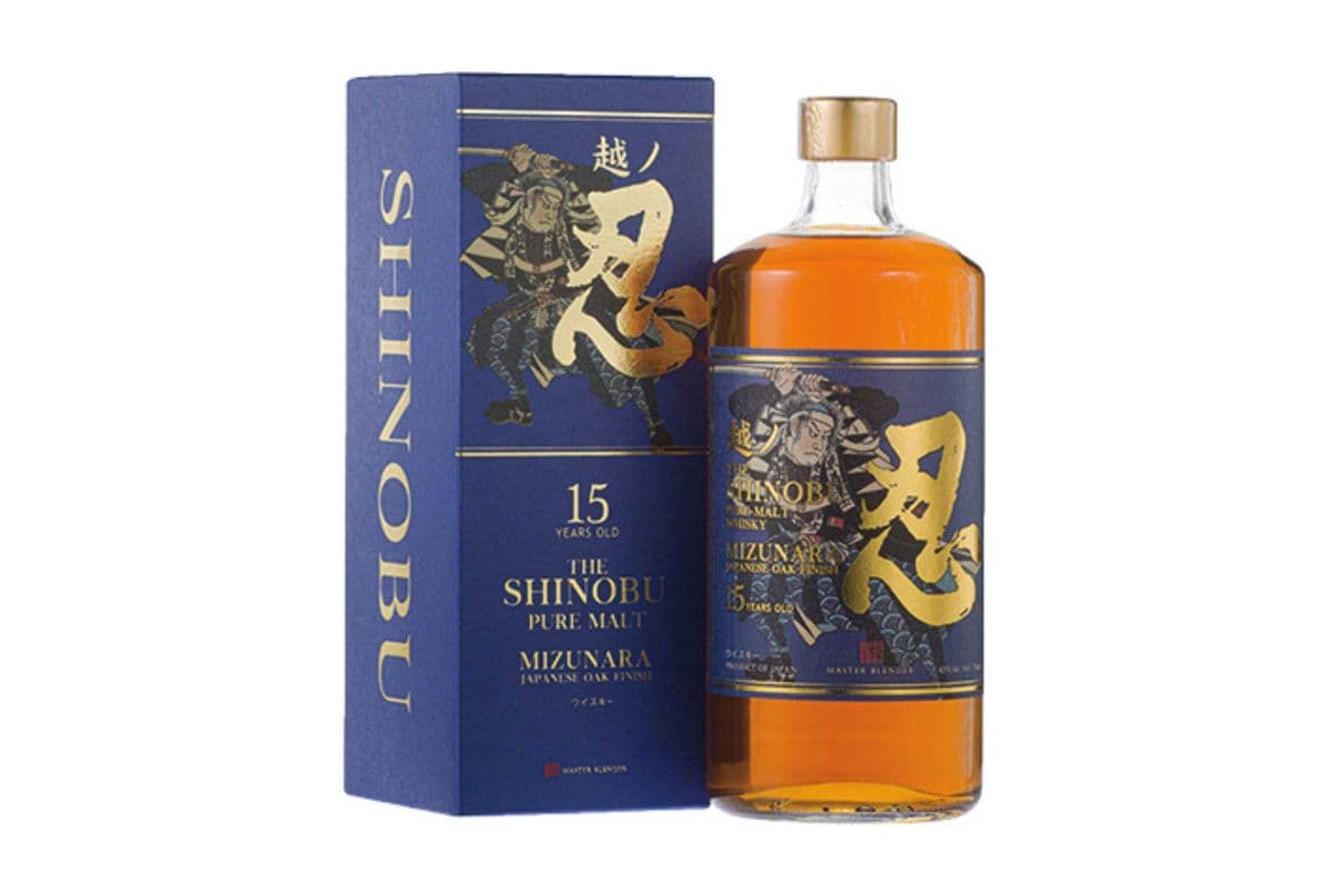 Shinobu Pure 15 Year Malt Whisky (1 x 750ml)