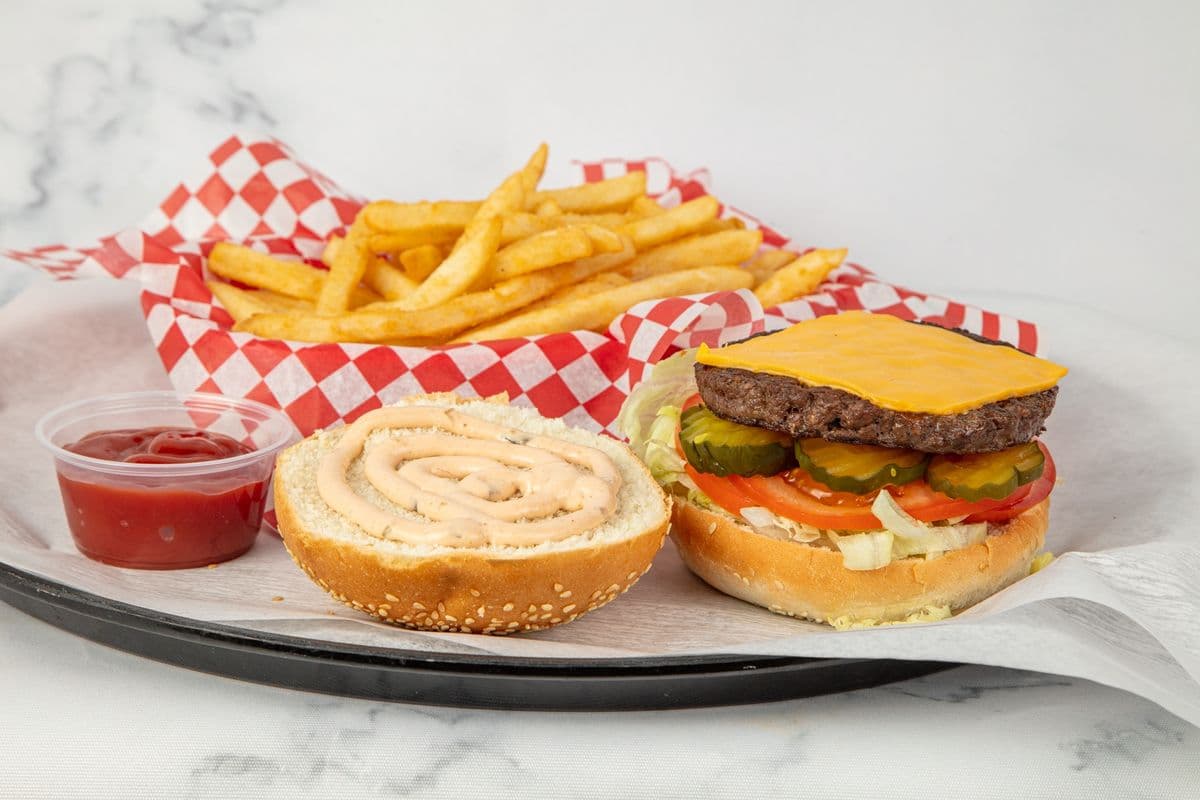 Kids' Cheeseburger and Fries