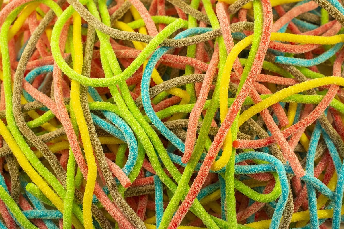 Lacets multicolore surette (200 g) (200g)
