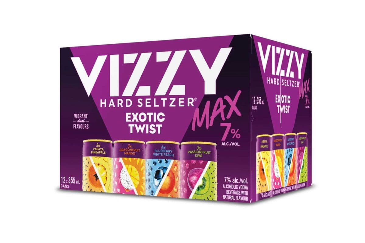 VIZZY MAX VARIETY PACK (12 x 355ML)