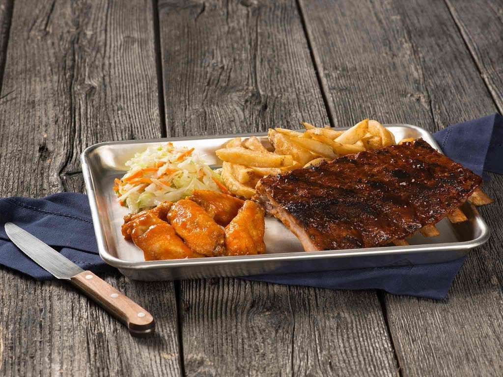 Rib and Wing Combo