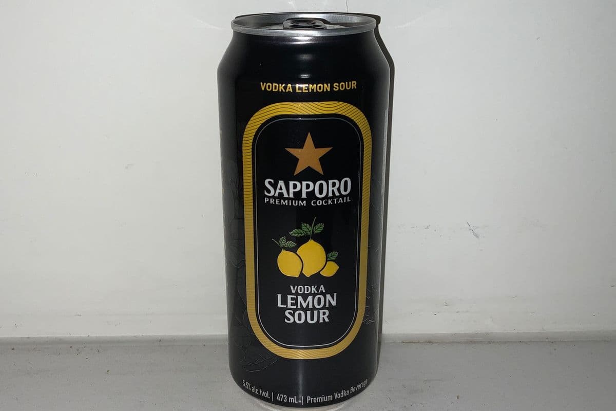 SAPPORO VODKA LEMON SOUR (1 x 473ml)