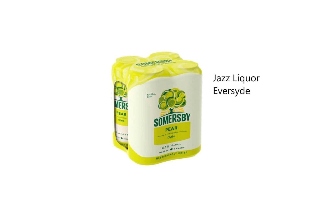 SOMERSBY PEAR CANS 4PKC (1 x 4X473ML)
