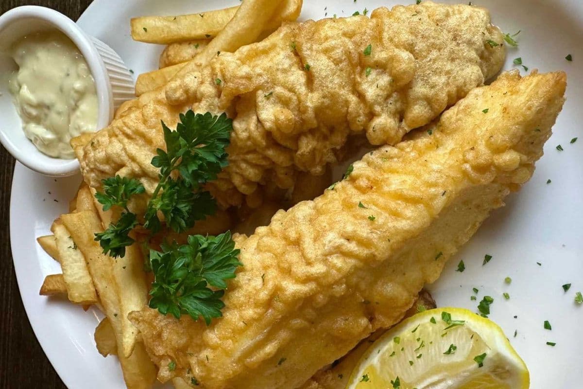 English-Style Fish And Chips