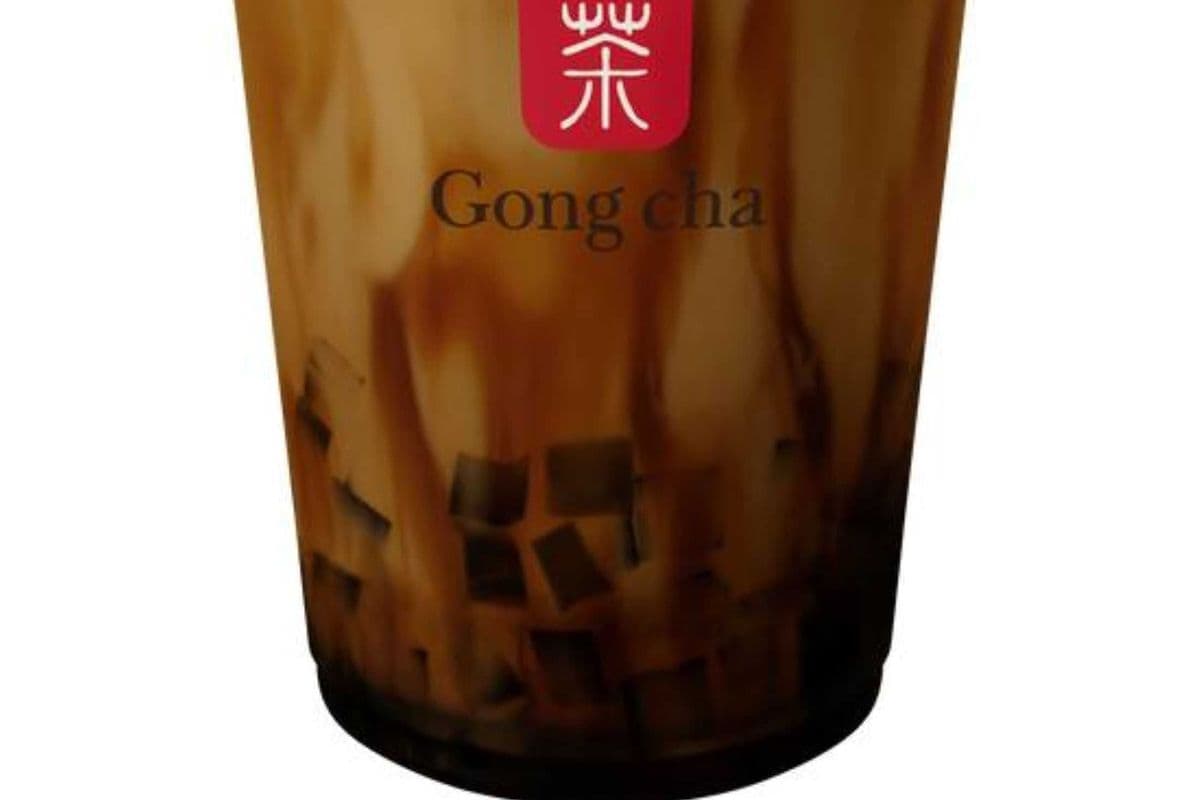 Brown Sugar Oolong Milk Tea with 2J