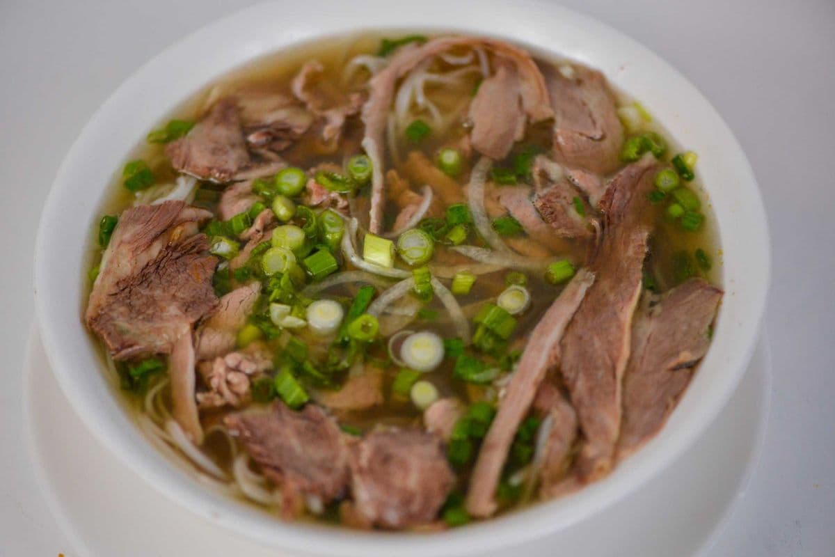 19. Rare Cooked Beef and Brisket Noodle Soup - Pho Tai Nam