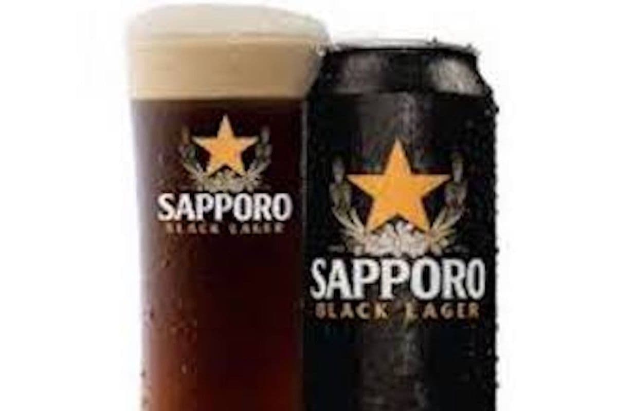 SAPPORO BLACK LAGER 500ML (1 x 500ML)