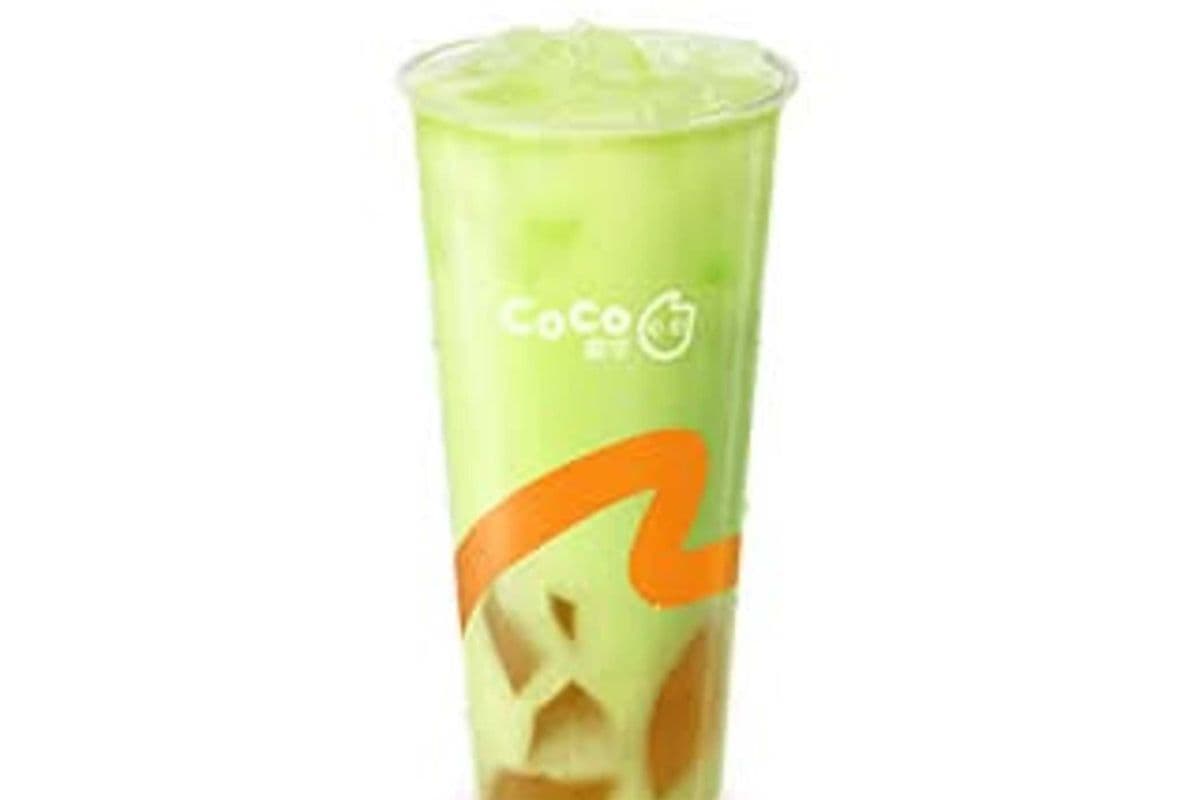 Honeydew Jasmine Milk Tea w/ Tea Jelly (L)