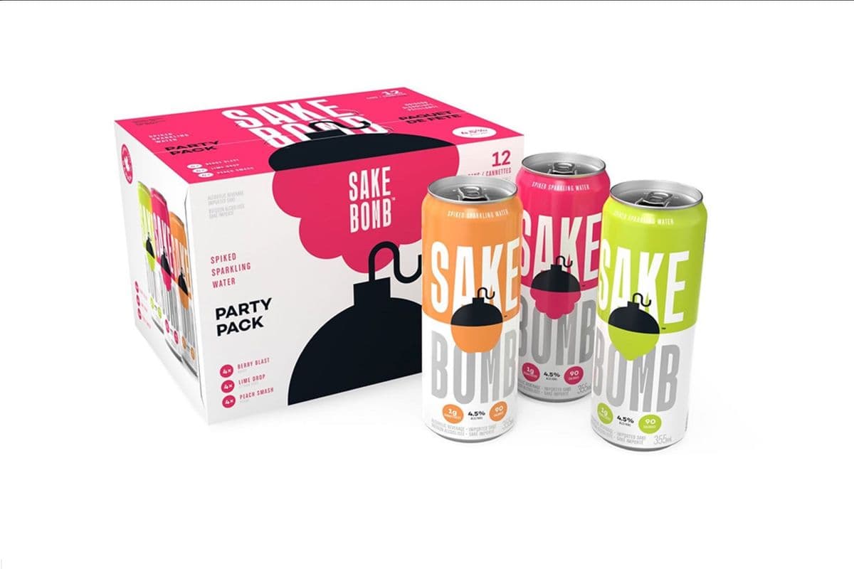 Sake Bomb Party Pack (12 Cans) (12 x 355mL)