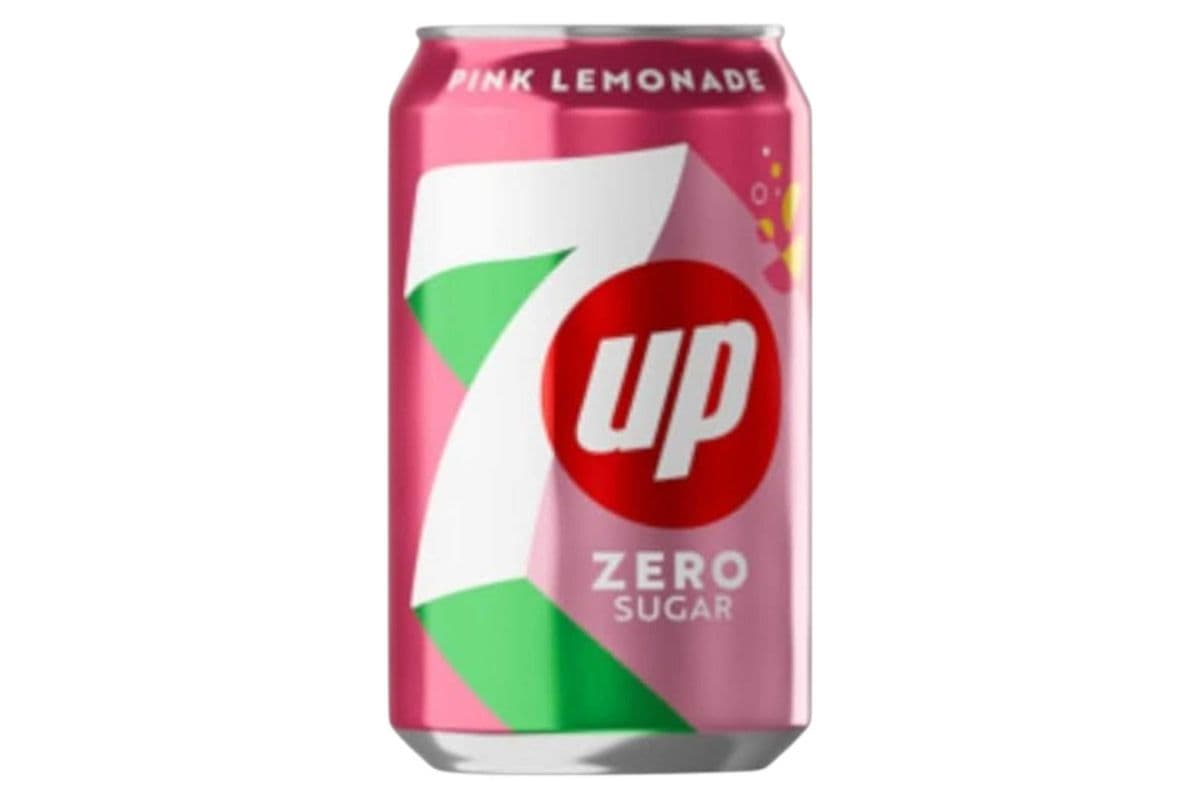 7up Pink Lemonade Zero Sugar (330ml) (4 Cal)