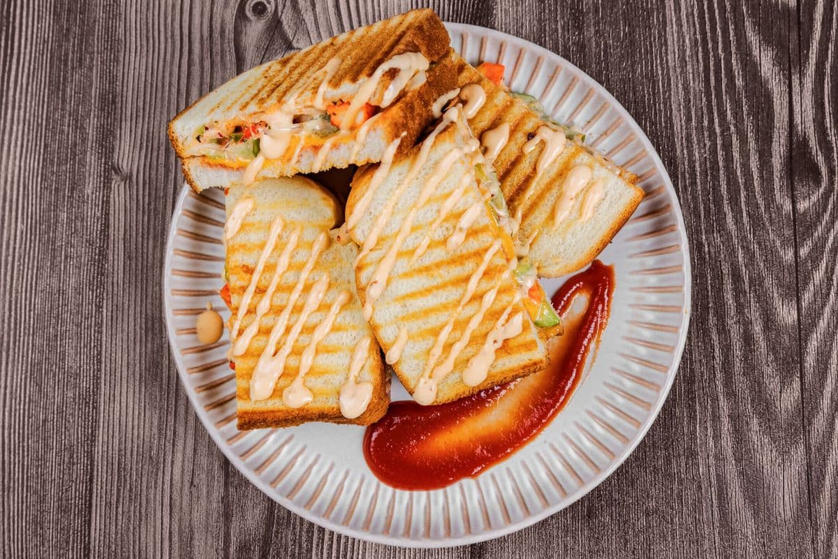 Paneer Tikka Sandwich