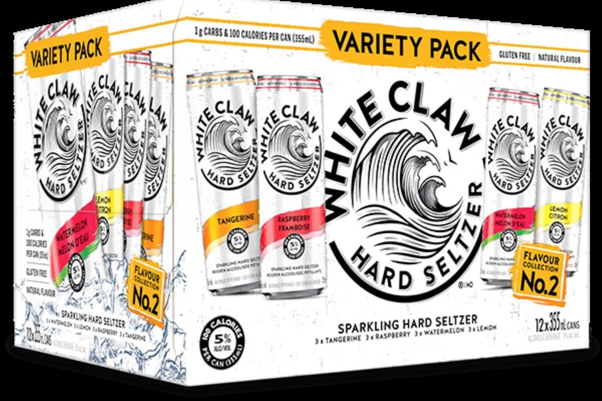 WHITE CLAW VARIETY (12 PACK) #2 (12 x 355ML CAN)