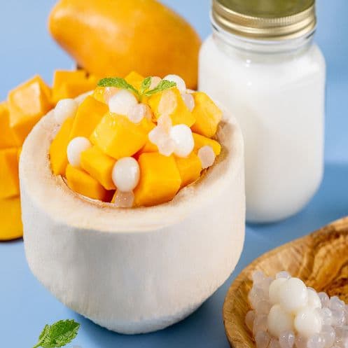 Mango Lover's Coconut Pudding / 特芒椰子冻