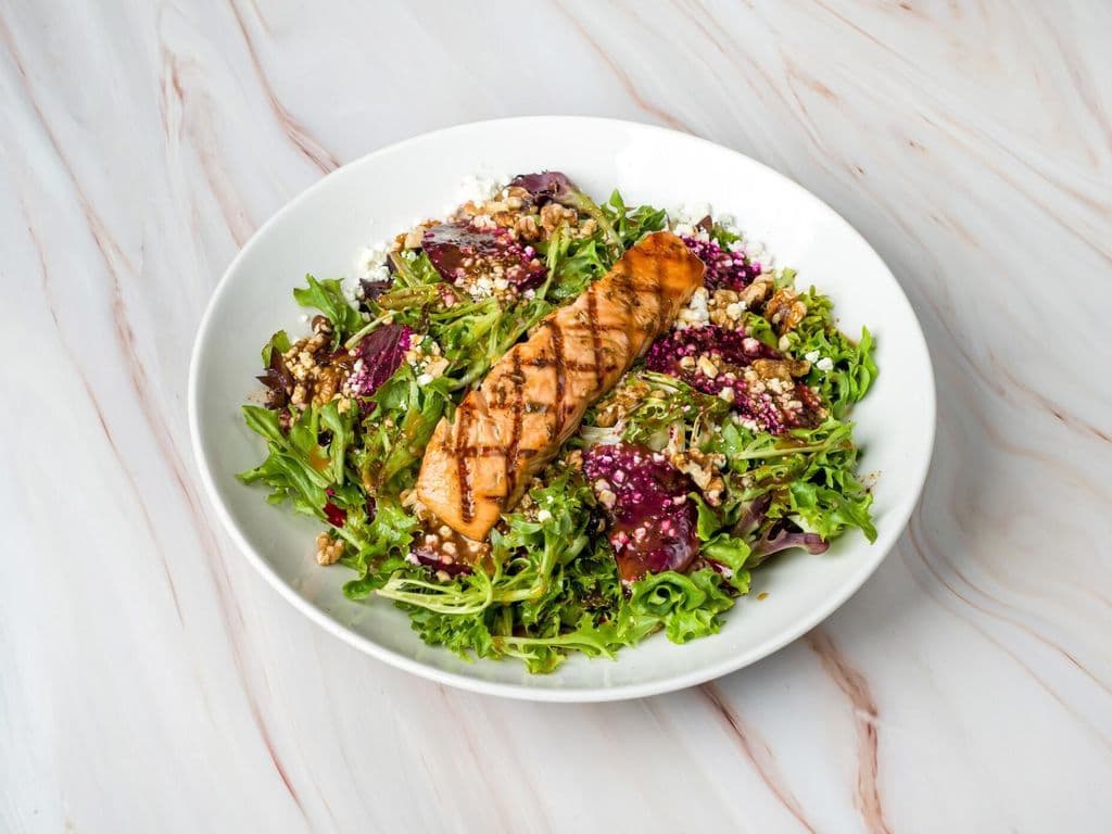 Insalata Barbabietola Con Salmon