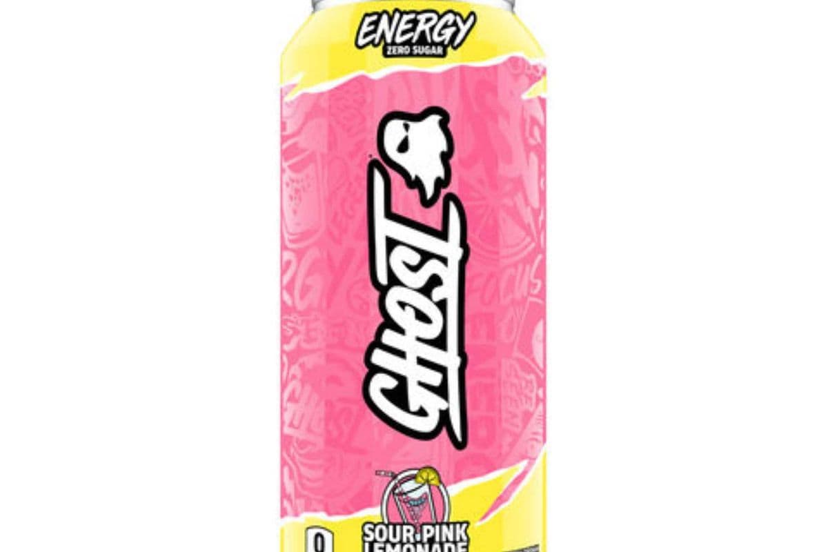 Ghost Sour Pink Lemonade (473 ml)