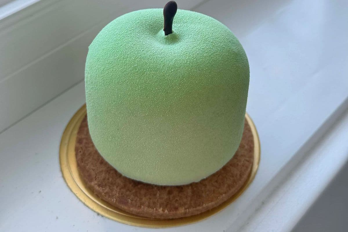 White chocolate Apple (Gluten-free)