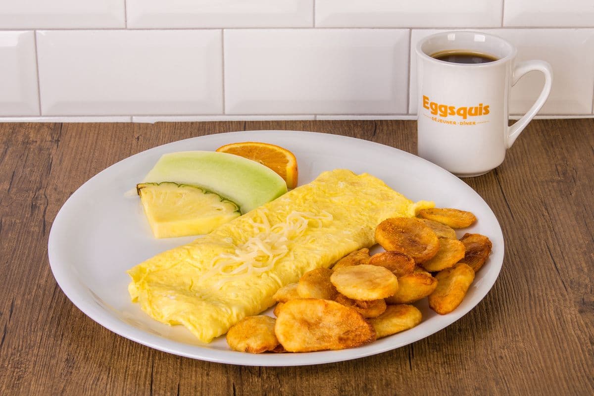 Omelette au fromage / Cheese Omelette
