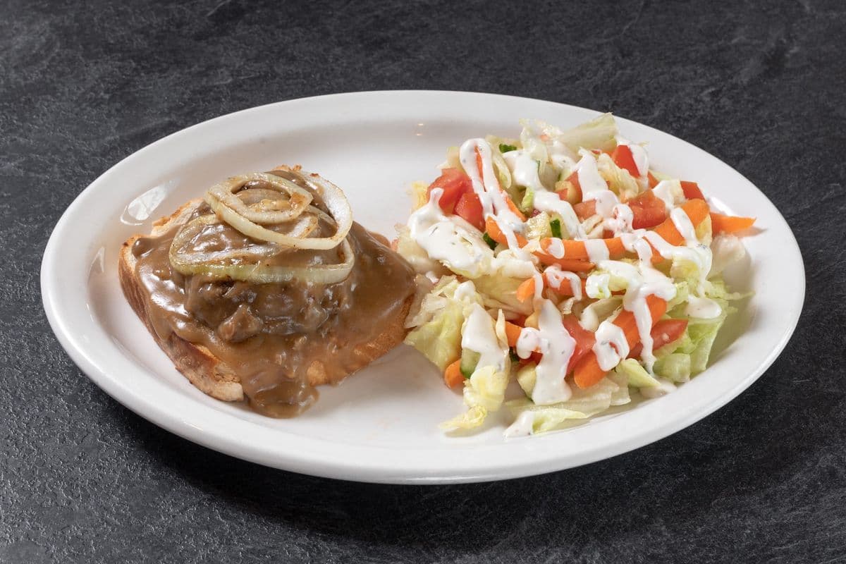 2. Hot Hamburger Sandwich