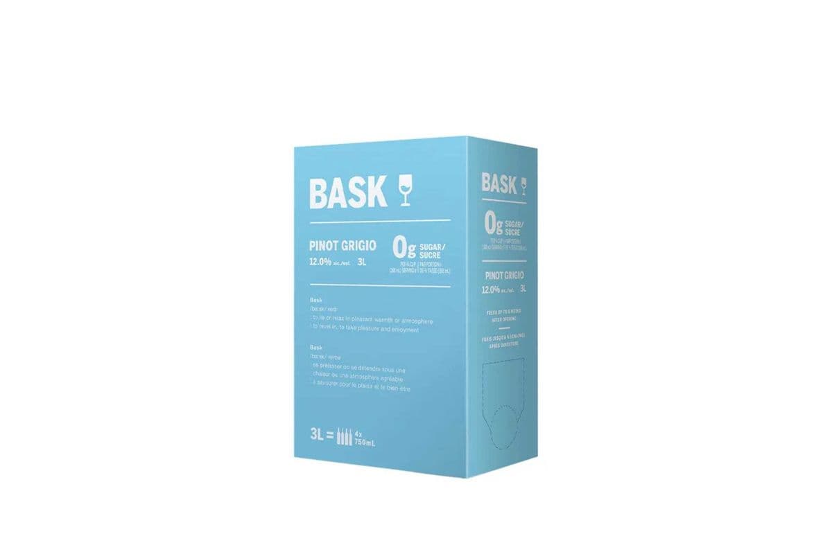 Bask Pinot Grigio (3L) (Ca) (1 x 3000ml)