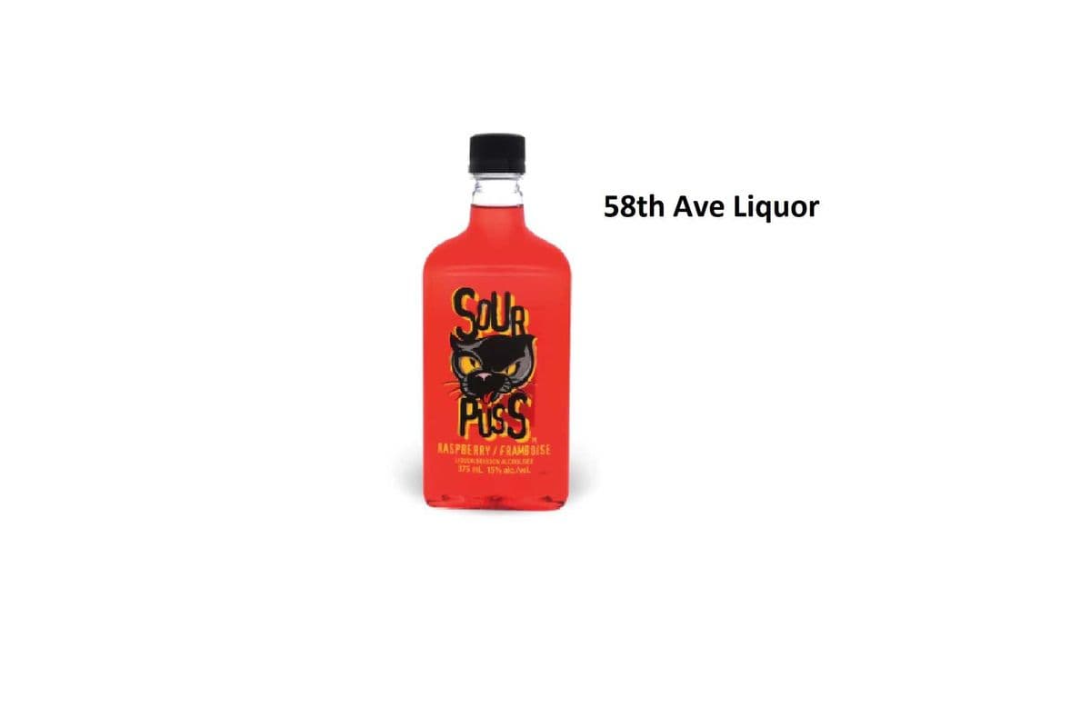 SOUR PUSS - SOUR RASPBERRY (1 x 375ML)