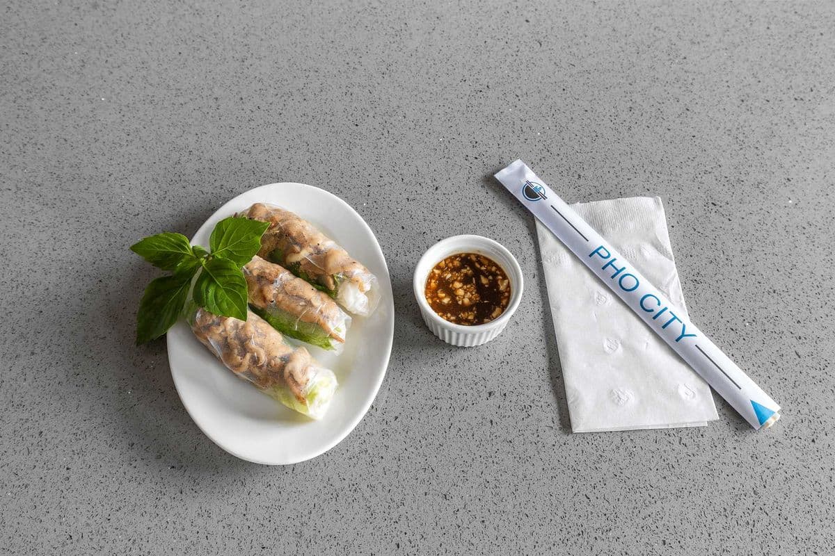 A5. Fresh Grilled Pork Salad Rolls (3 pcs)
