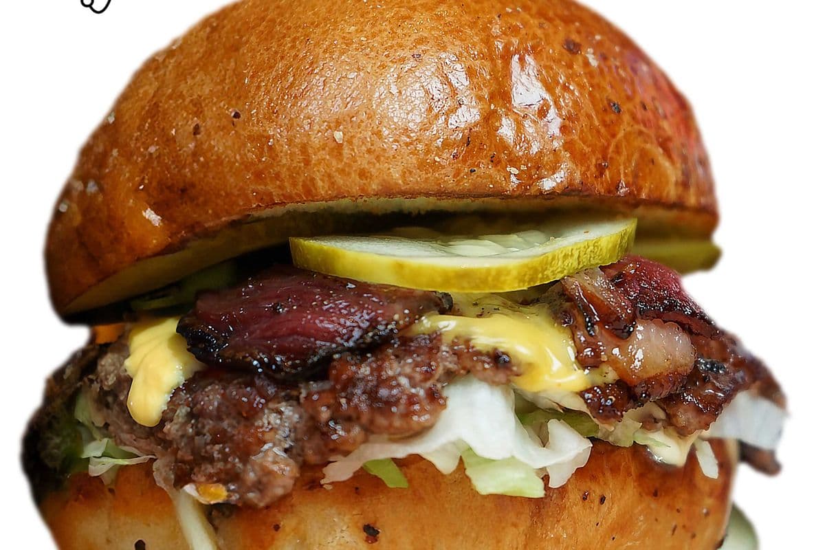 Bacon Cheese Smash Burger Combo