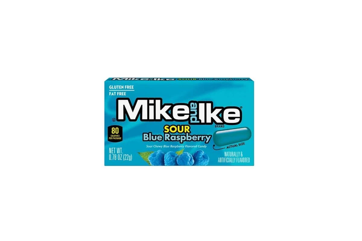 Mike & Ike Sour Blue Raspberry 22g
