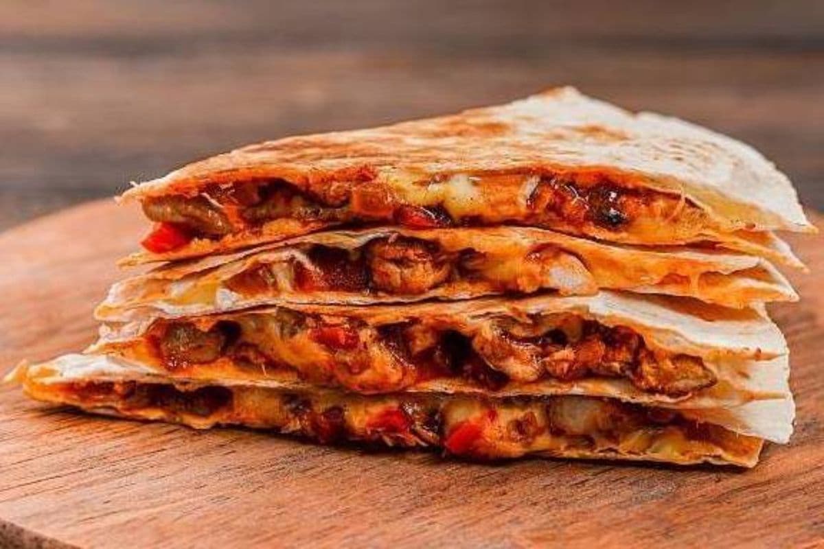 Buffalo Chicken Quesadillas