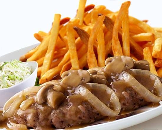 Hamburger Steak Suprême / Hamburger Steak Supreme