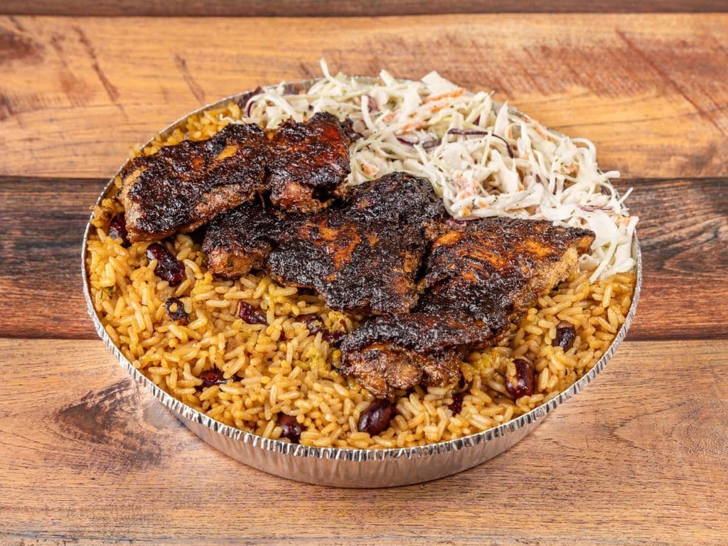 Large- Scotty Bowl (Jerk or BBQ)