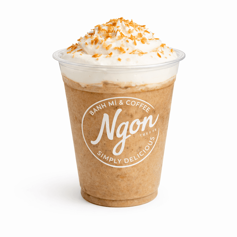 Toasted Coconut Coffee Frappe'