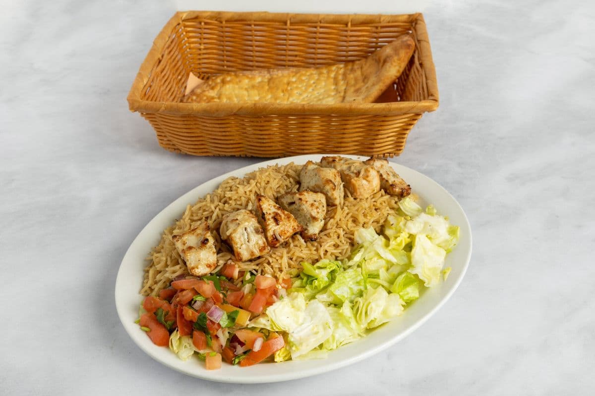 Chicken Breast Kabob Dinner