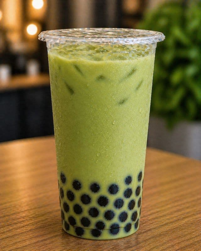 B10. Matcha Milk Tea