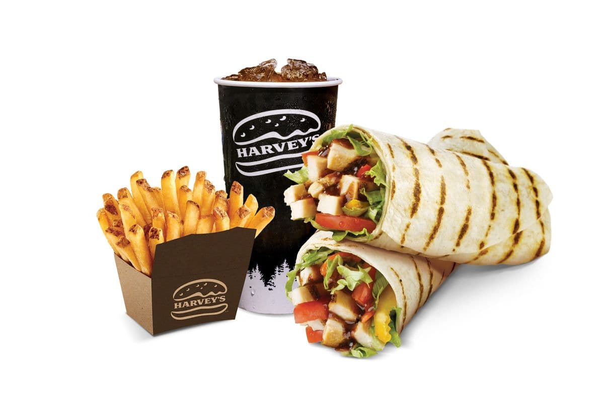 Trio Wrap au poulet grillé / Grilled Chicken Wrap Combo