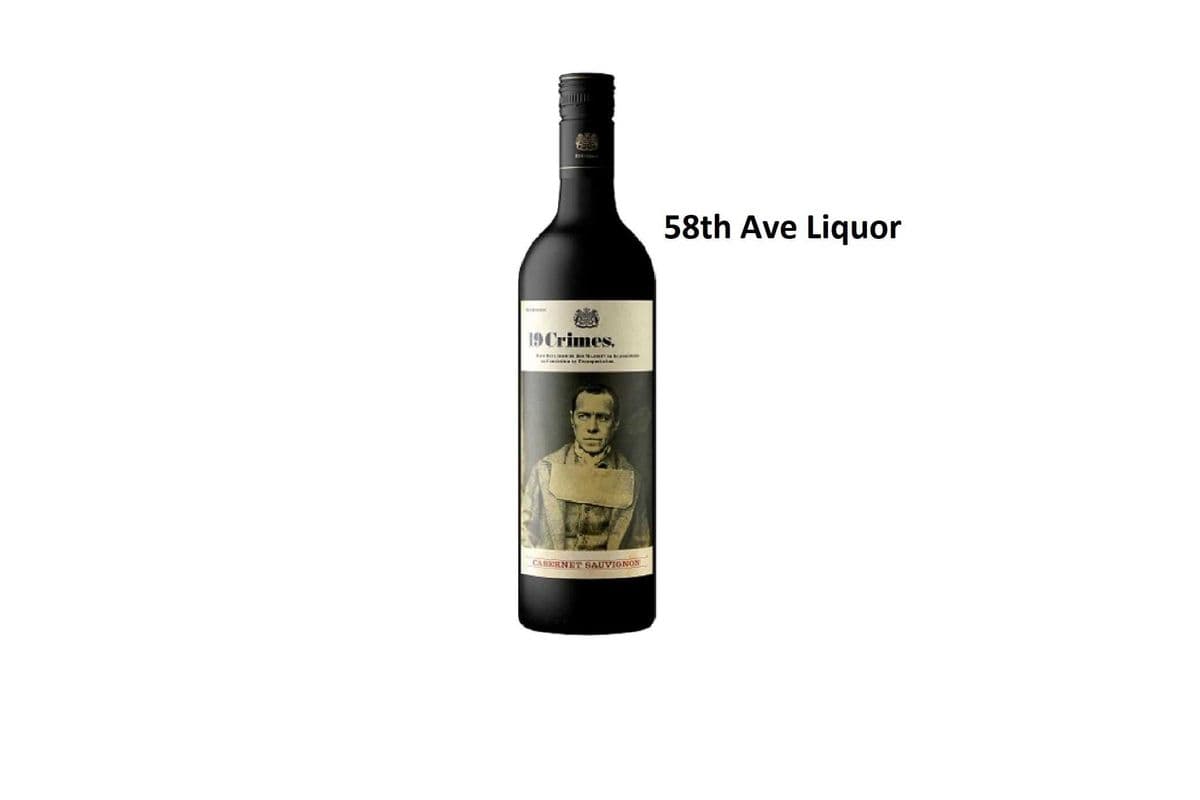 19 CRIMES CABERNET SAUVIGNON 750ML (1 x 750ML)