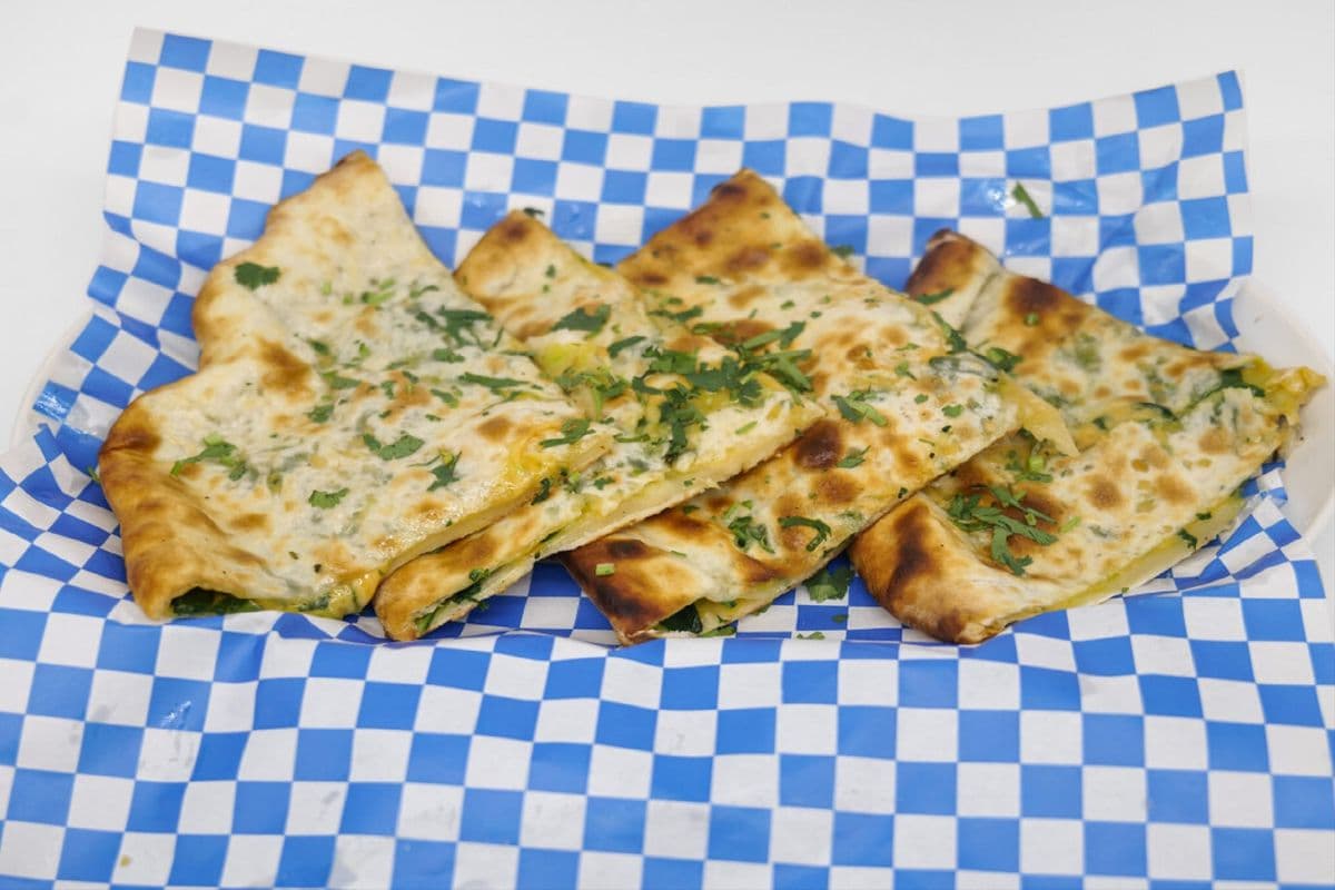 Potato Stuffed Naan