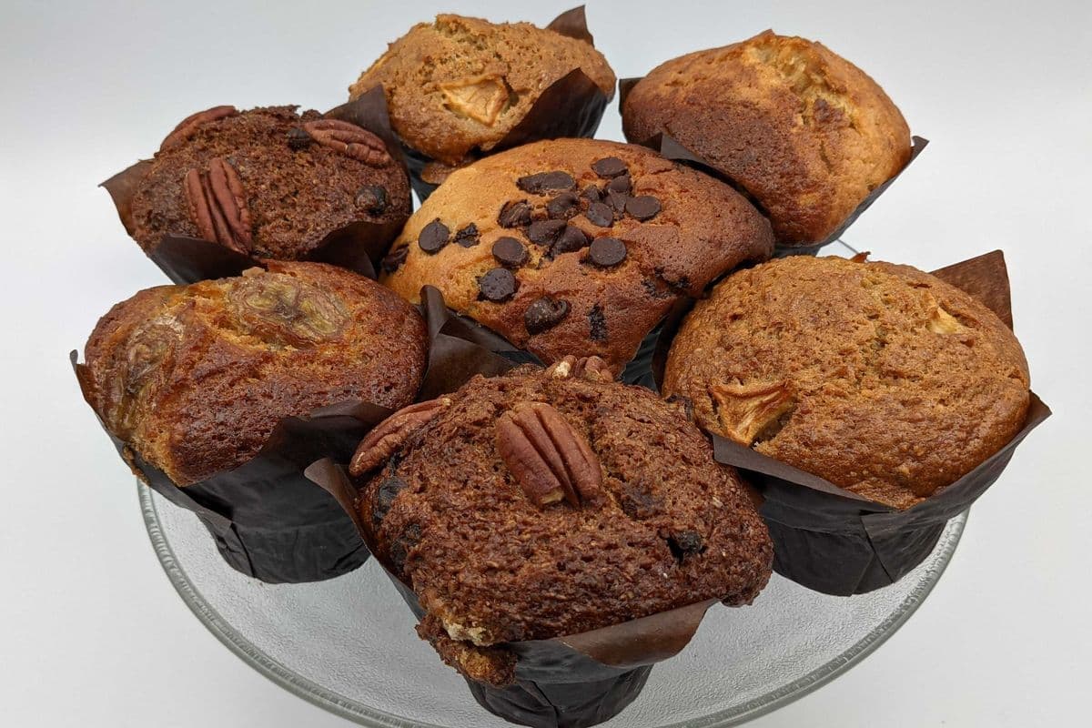 Boîte de 6 JUMBO Muffin du jour / Box of 6 JUMBO Muffin of the day