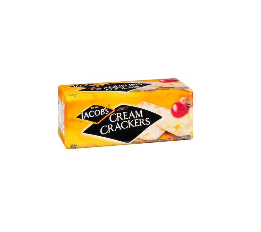 Jacob's Cream Crackers (200 g Pack)