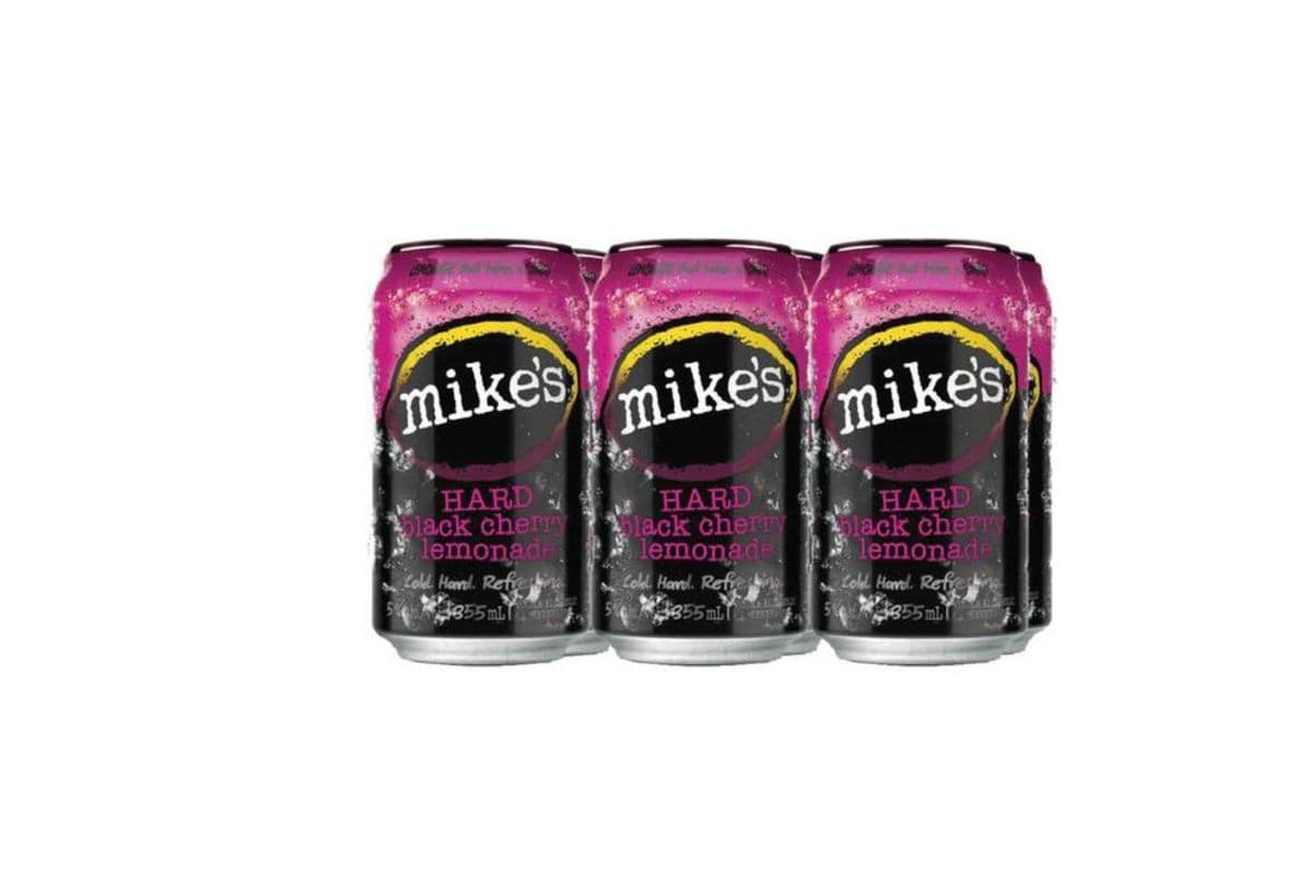 Mikes Hard Black Cherry Lemonade (6 Cans) (6 x 355ml)