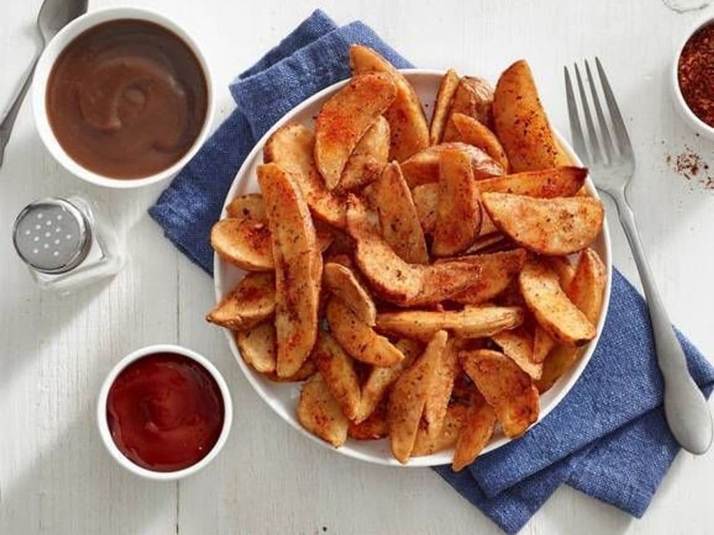 Cajunized Potato Wedges