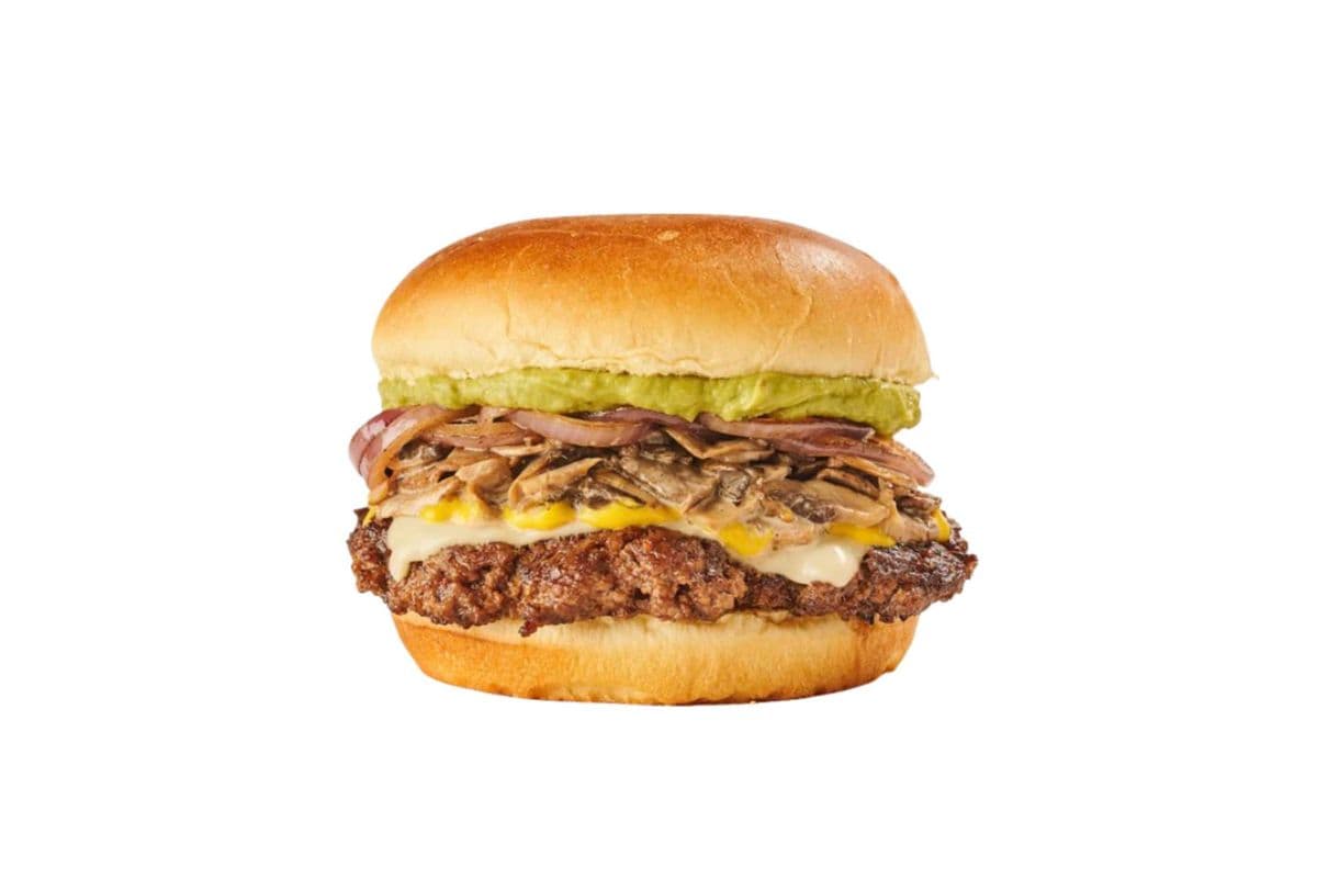 Creamy Mushroom Burger
