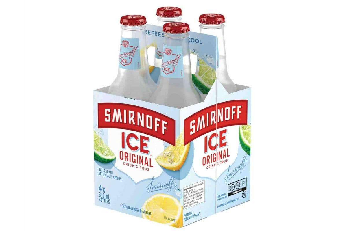 Smirnoff Ice 4x330mL Bottles (4 x 330 ml Bottle)